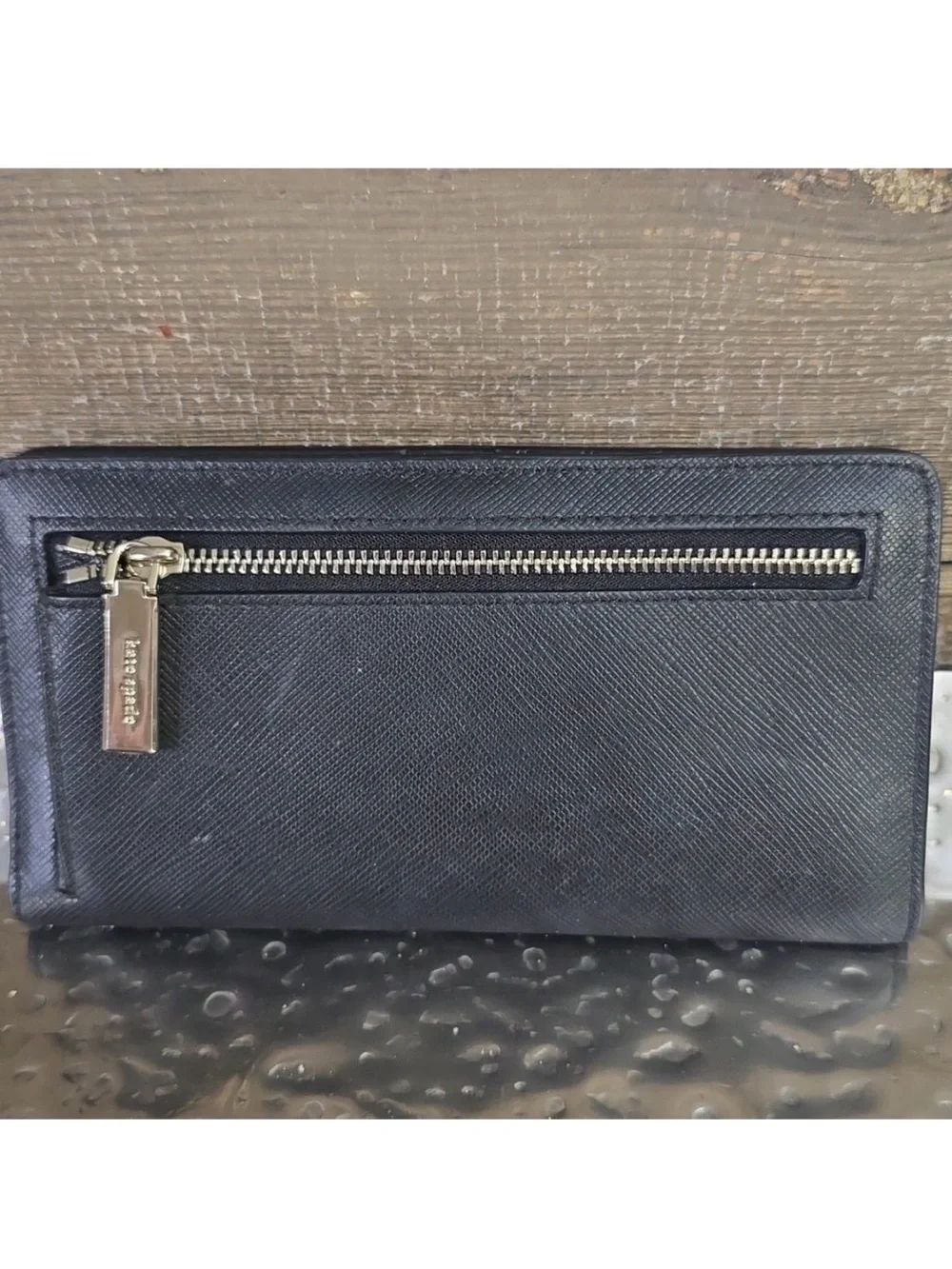 Kate Spade New York Staci Large Slim Bifold or a similar Continental Zip-Around - Picture 2 of 4
